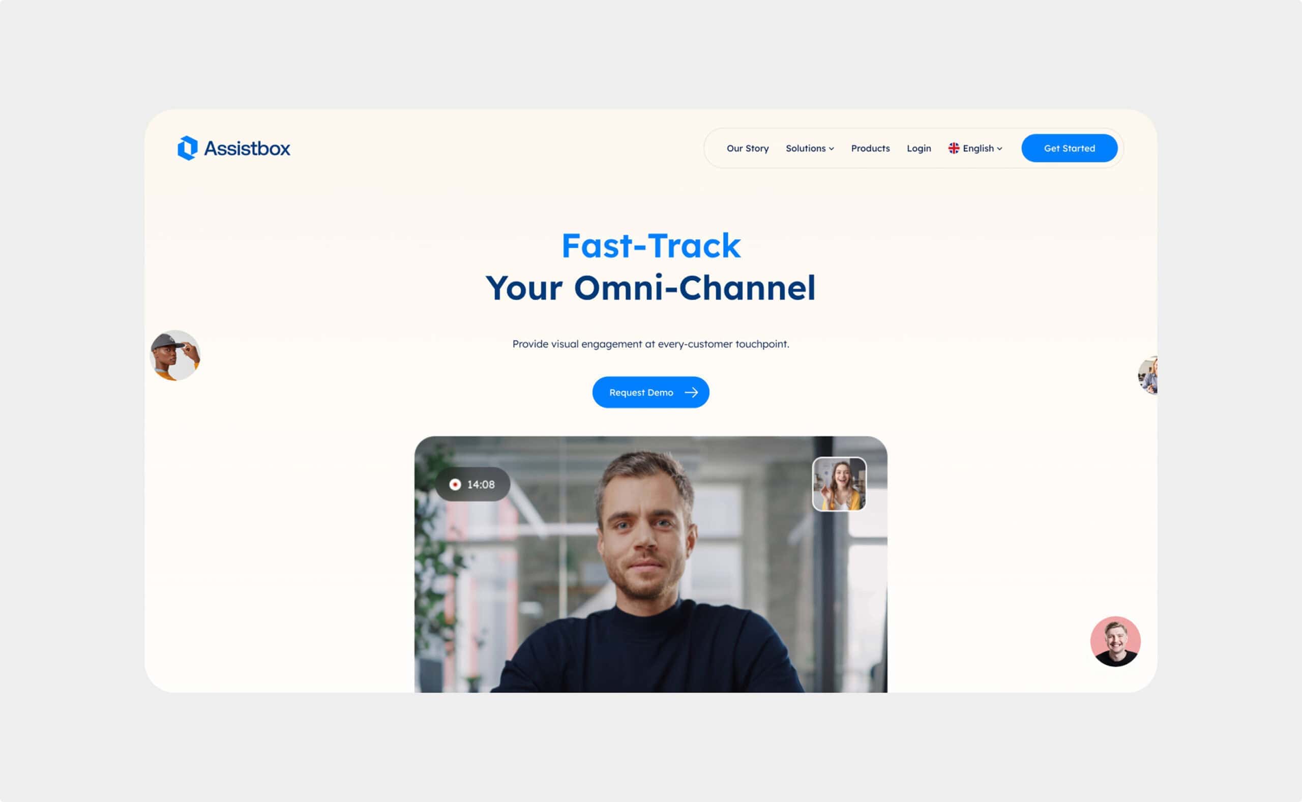 Assistbox website preview