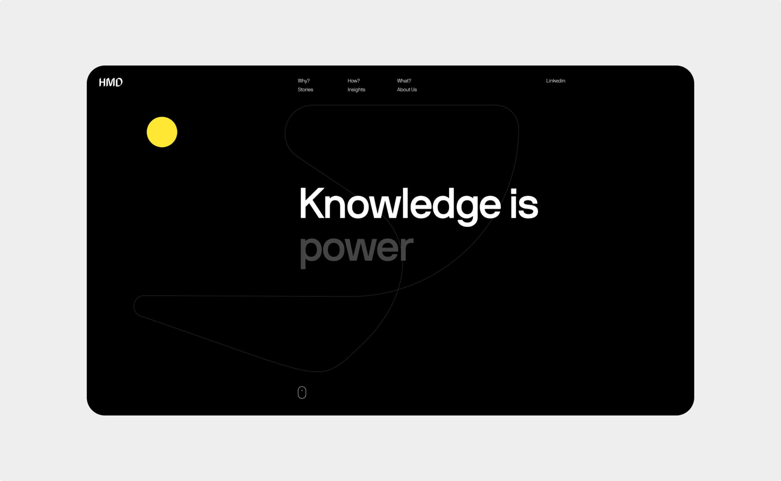 HMD website preview