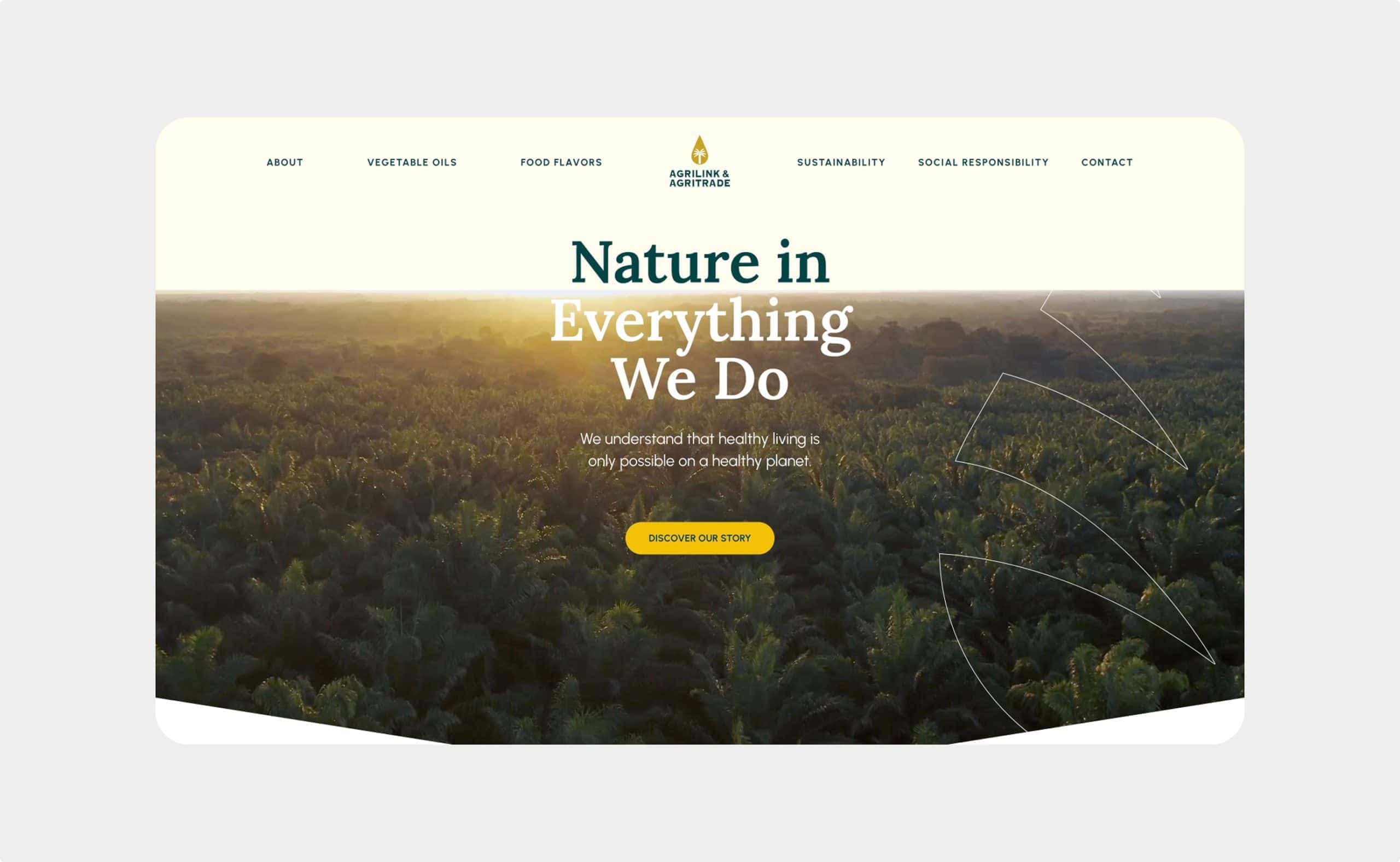 Agritrade website preview