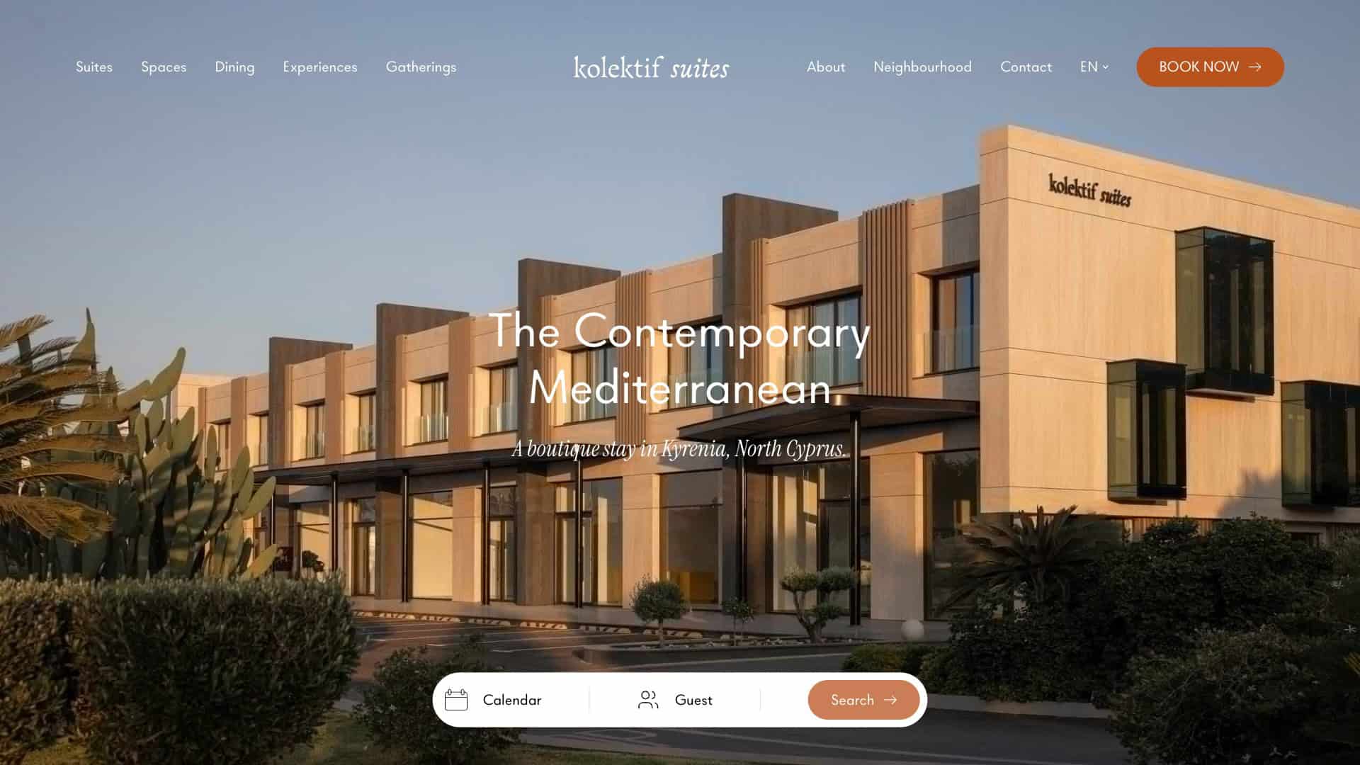 kolektif suites website