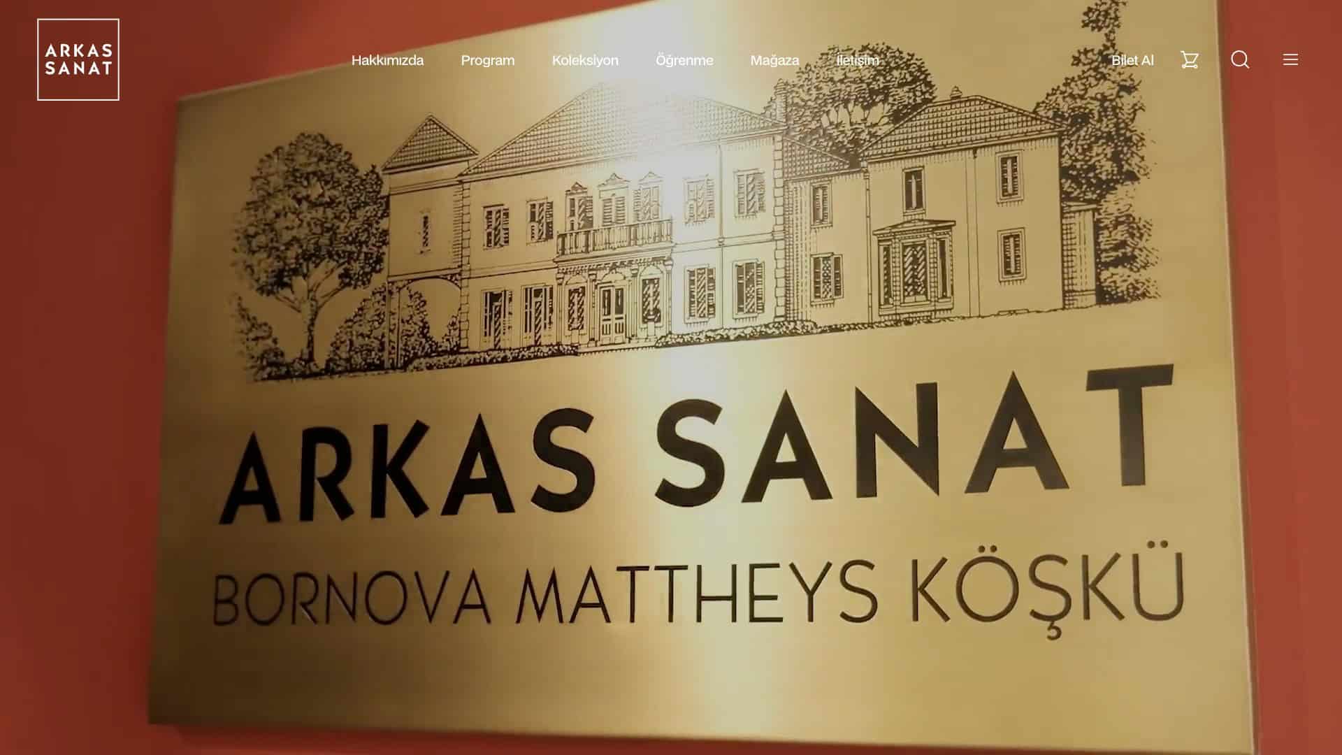 Arkas Sanat website
