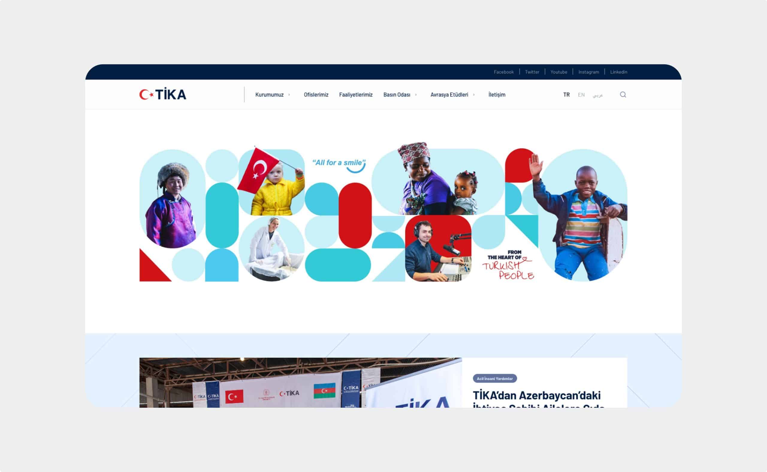 Tika website preview